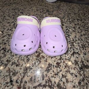 Kuromi Kids Lavender Clogs